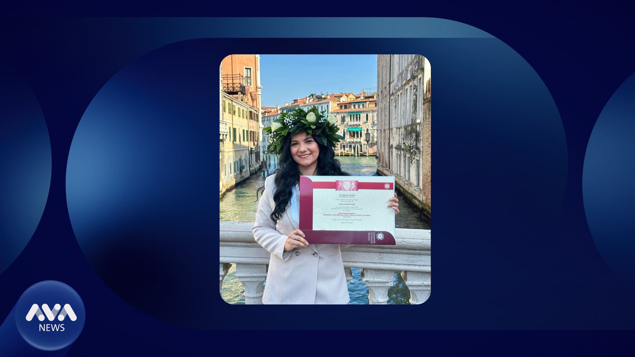 کچێکی کورد لە ئیتاڵیا خەڵاتی باشترین توێژەر وەردەگرێت