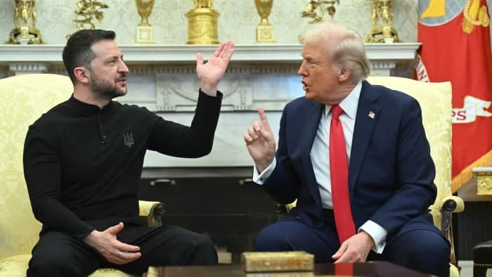 ئەمریکا و ئۆکراینا لە بەریتانیا دانوستاندن دەکەن