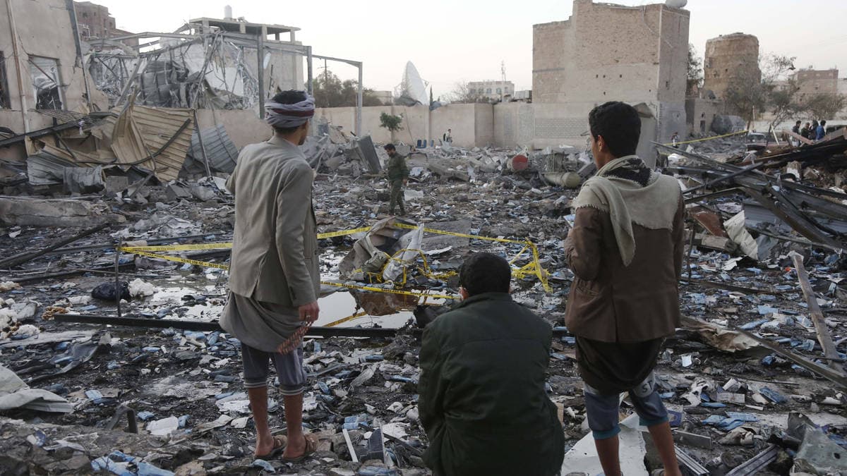 بەریتانیا بە هاوکاریی ئەمریکا هێرشی ئاسمانی دەکاتە سەر حووسییەکان