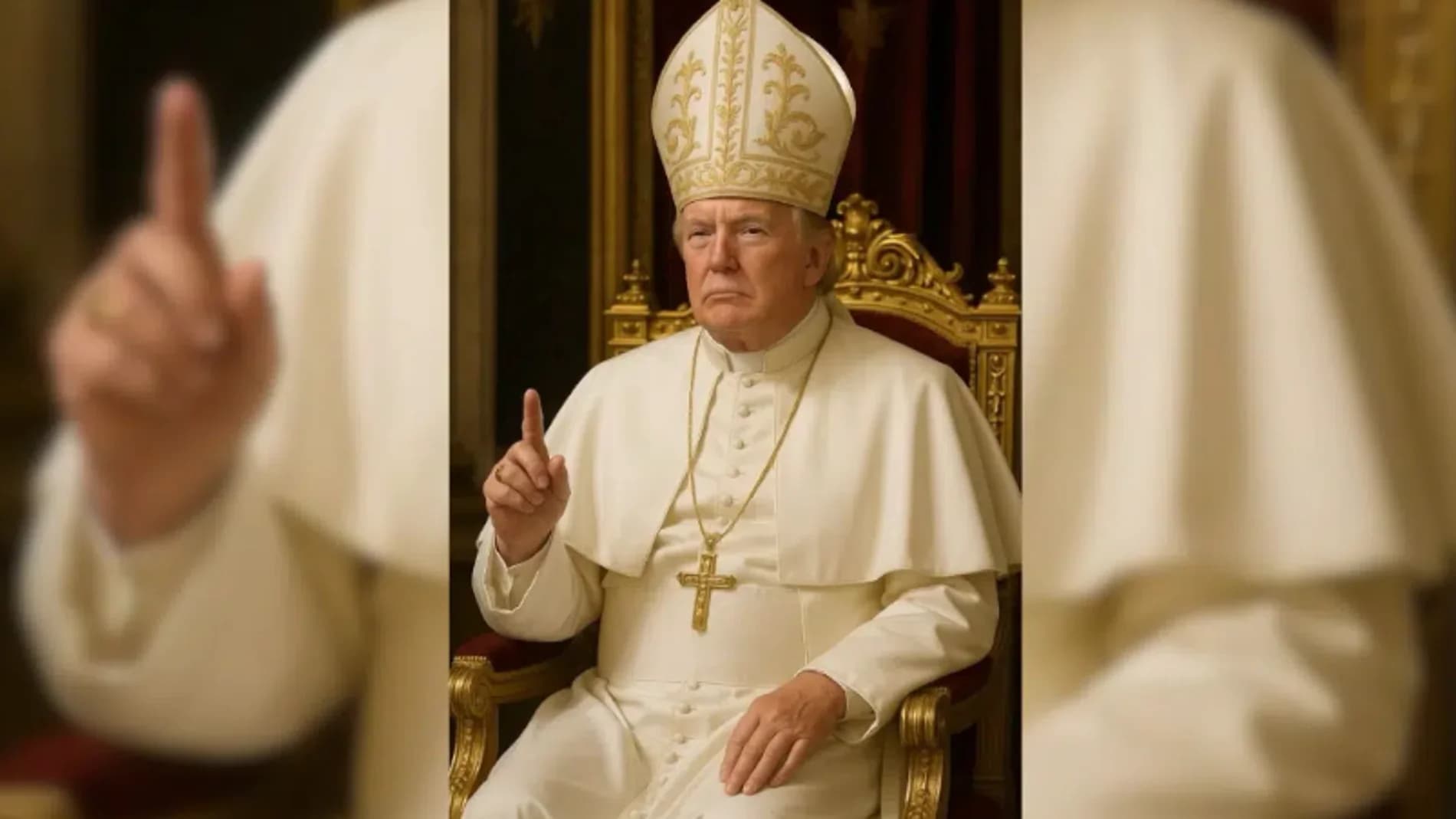 ترەمپ بەهۆی وێنەیەکەوە ڕووبەڕووی ڕەخنە دەبێتەوە