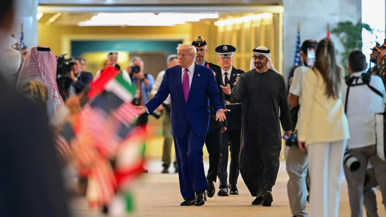 ترەمپ گەیشتە ئیمارات