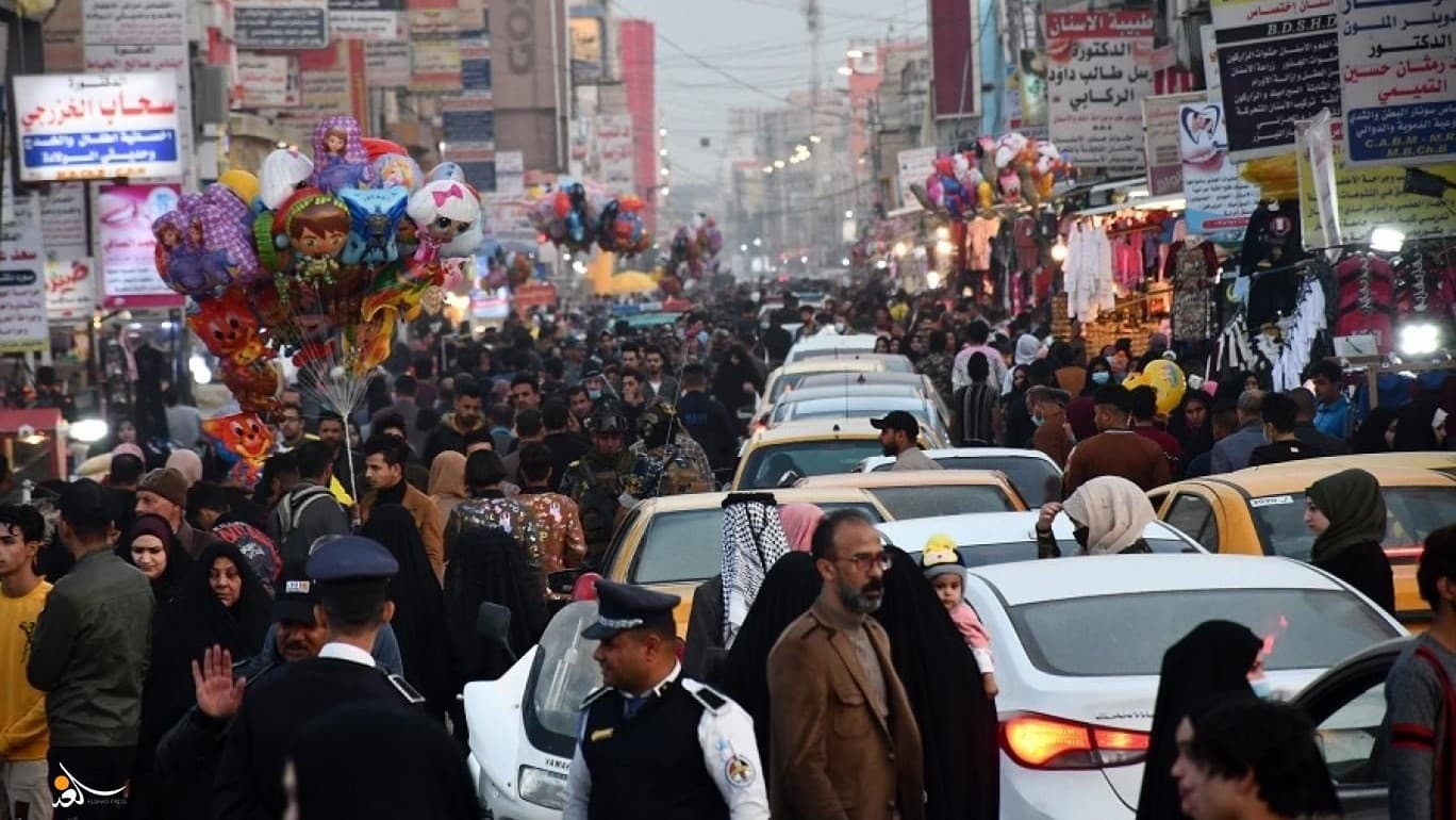 پێشبینی دەکرێت تا سێ ساڵی دیکە ژمارەی دانیشتووانی عێراق بگاتە 49 ملیۆن کەس