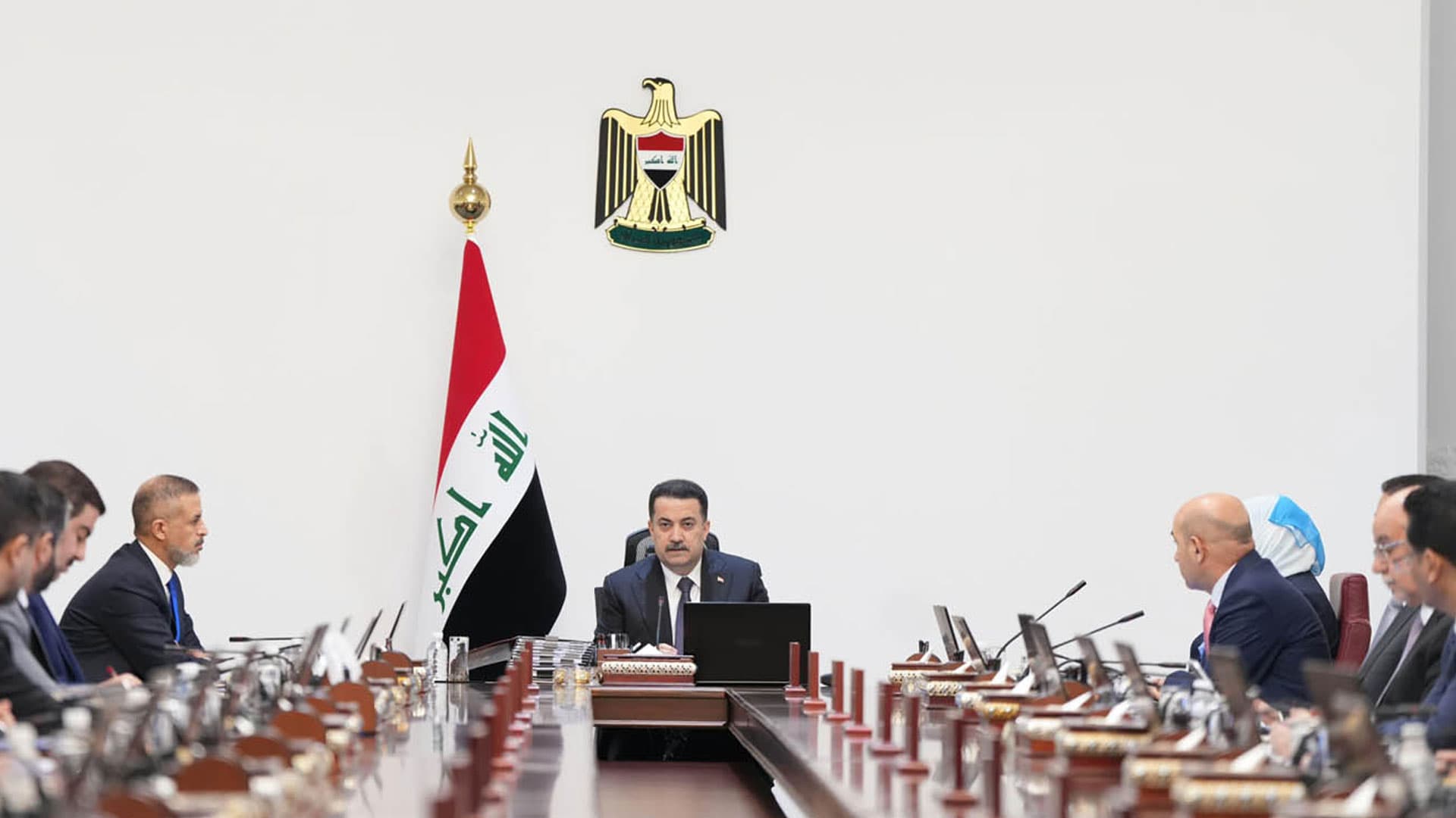 ئەنجوومەنی وەزیرانی عێراق لە کۆبوونەوەدایە؛ "پرسی مووچە تاوتوێ دەکرێت"