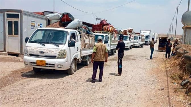 وەزارەتی کۆچ و کۆچبەران: پارە نەما، ناتوانین ئاوارەکان بگەڕێنینەوە