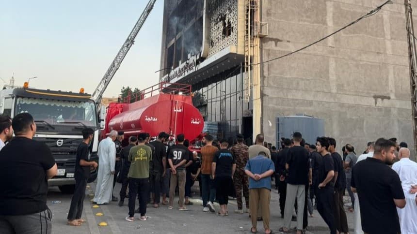 بەرگری شارستانی عێراق: ئاگرەکەی کوت کۆنتڕۆڵکرا و گەڕان بەدوای بێسەروشوێنان دەستیپێکرد