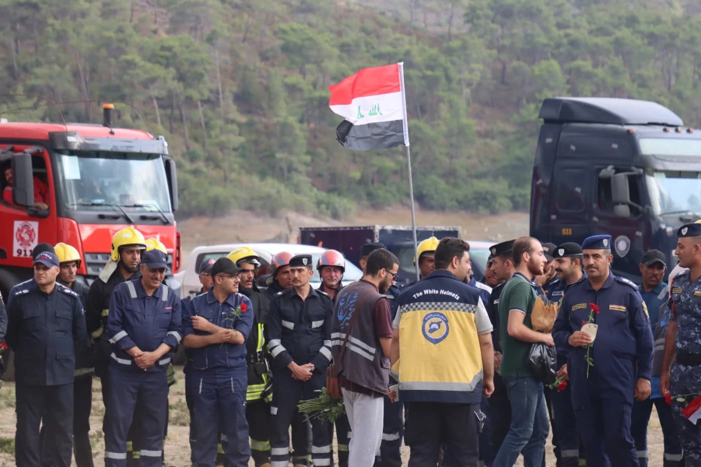 ناوخۆی عێراق: هێرش نەکراوەتە سەر تیمەکانی بەرگریی شارستانی عێراق لە سووریا