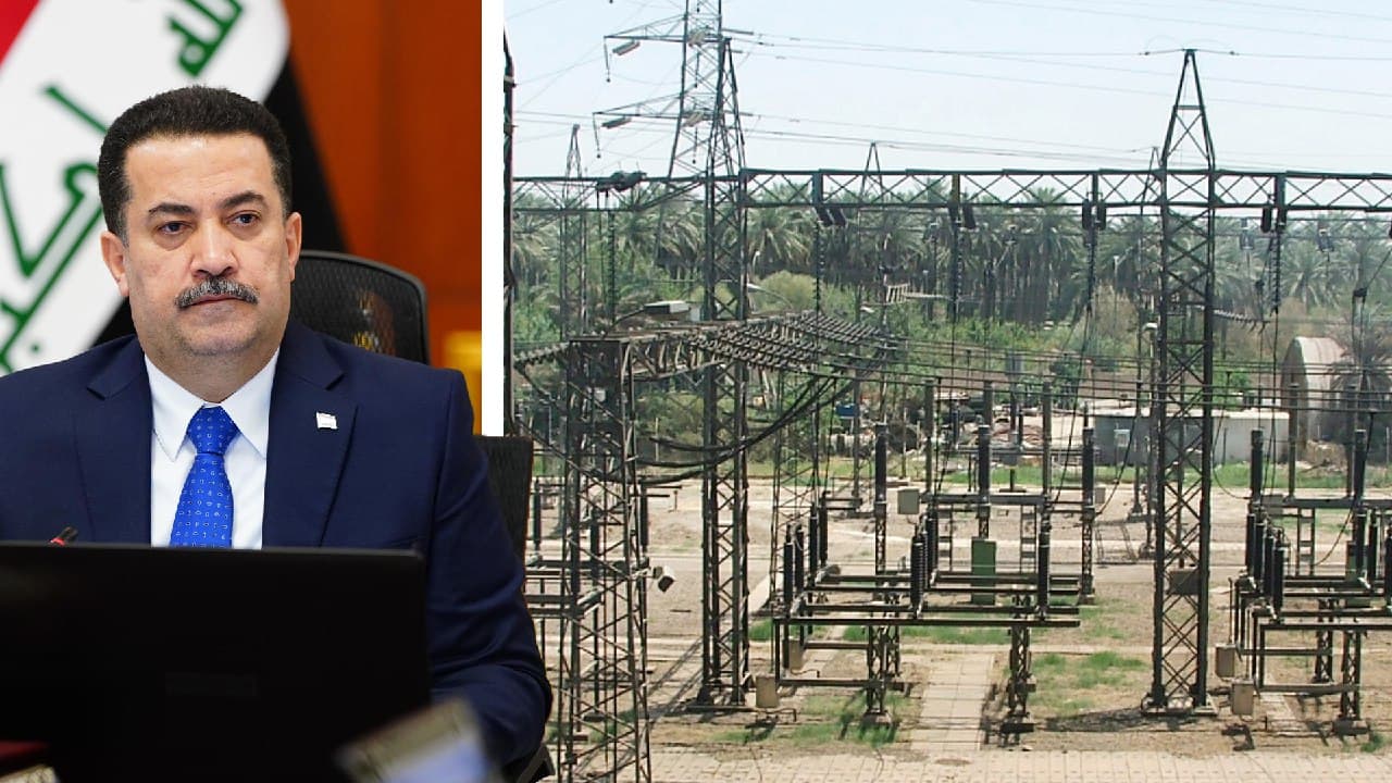 سوودانی: بەهۆی ڕاگرتنی گازی ئێرانەوە هەزاران مێگاوات کارەبامان کەمی کردووە