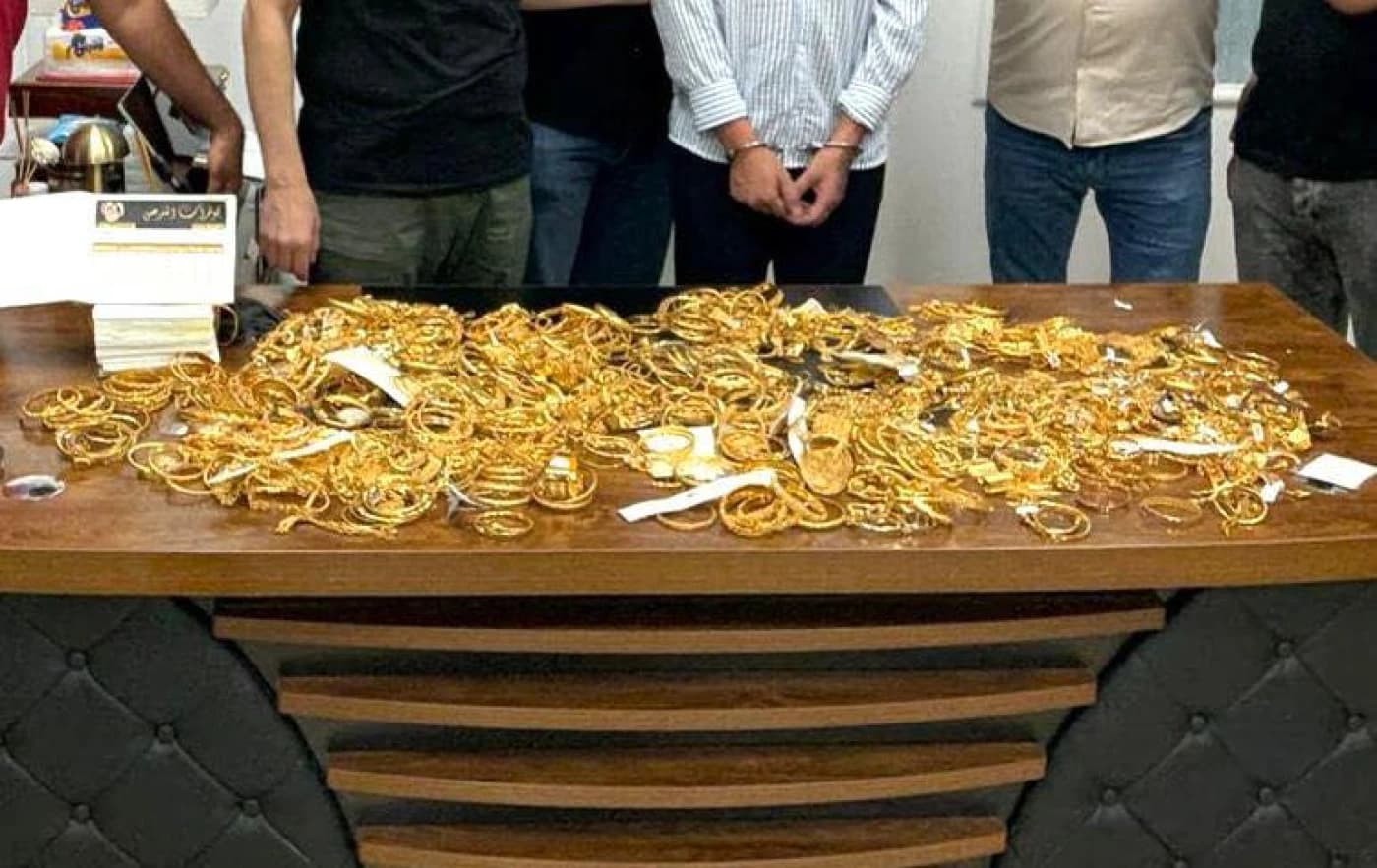 لە بەغدا کەسێک 16 کیلۆ زێڕ دەدزێت و دەستگیر دەکرێت