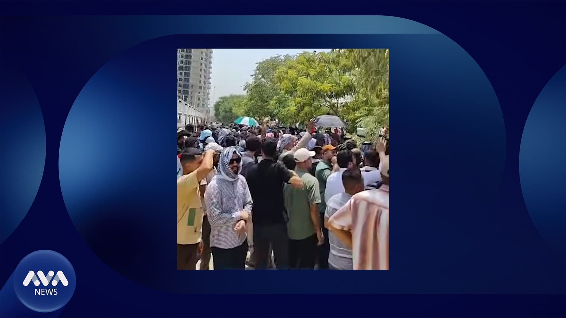 لەگەڵ شەپۆلی گەرما، خۆپیشاندانی تووڕەیی دژی بێ کارەبایی بەغدا و پارێزگاکانی باشووری هەژاند