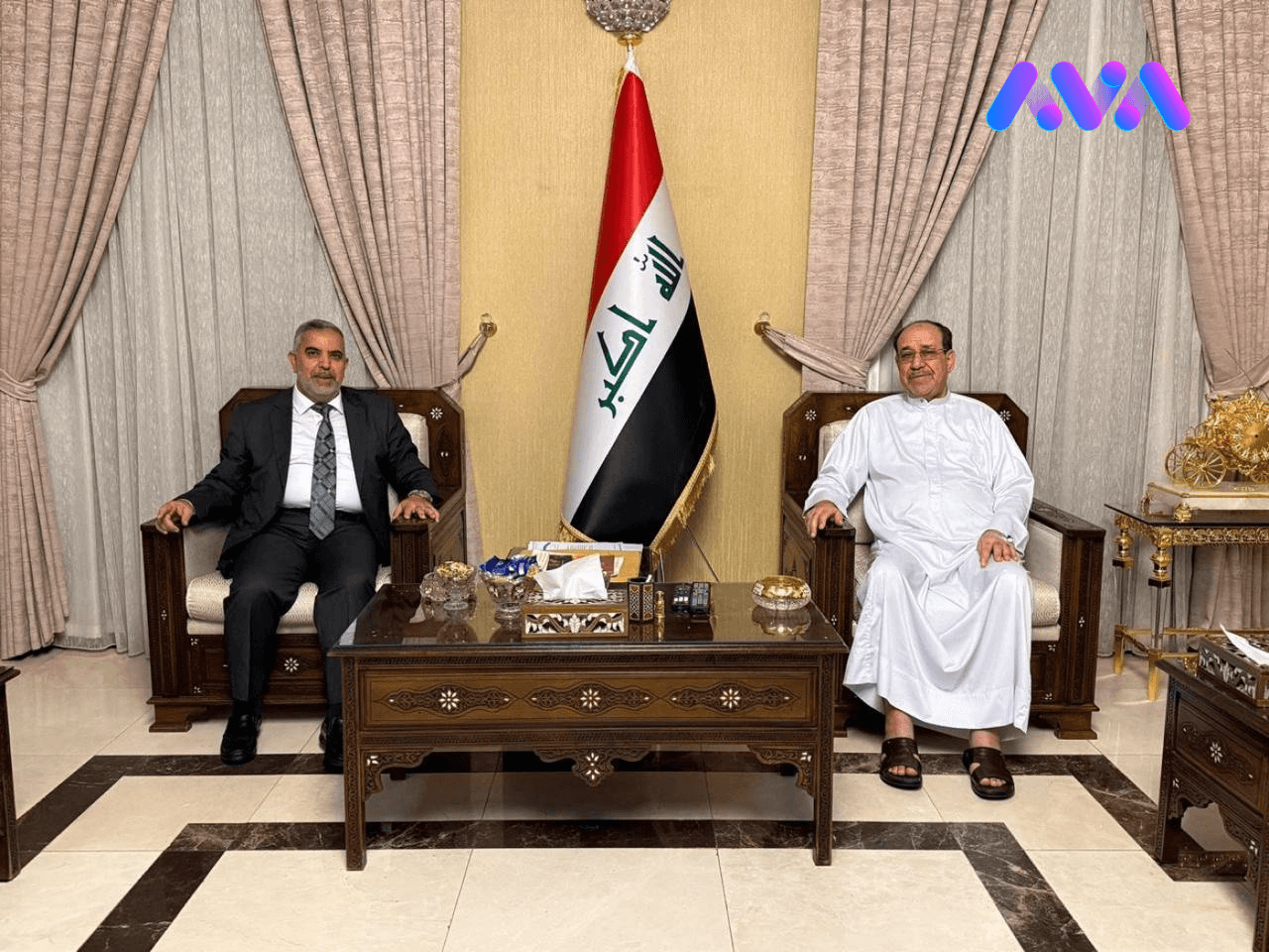 وێنەیەکی نوێی نووری مالیکی دوای دەرچوونی لە نەخۆشخانە بڵاو کرایەوە