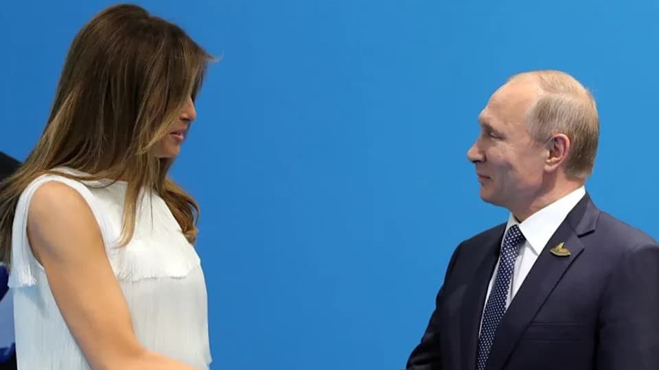 میلانیا ترەمپ نامەیەکی ئاشتی بۆ پووتین دەنێرێت؛ داوای پاراستنی منداڵانی کردووە