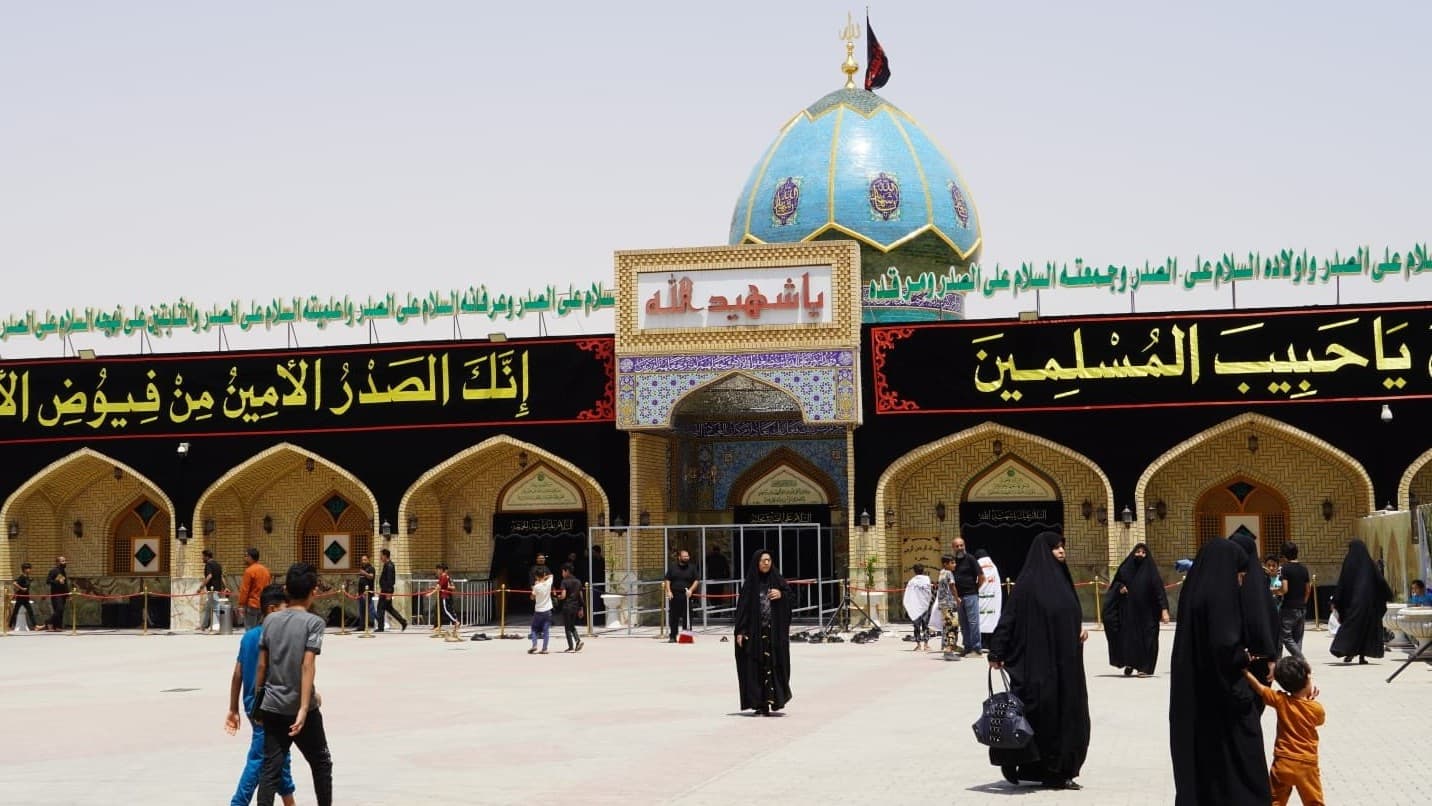 لە یادی مەولوودا، دزی لە مەزارێکی باشووری عێراق دەکرێت