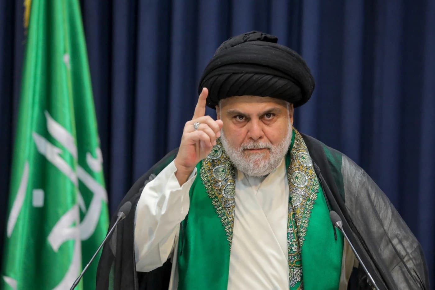 سەدر پەیامێک لەبارەی قەیرانی ئاو لە عێراق بڵاو دەکاتەوە