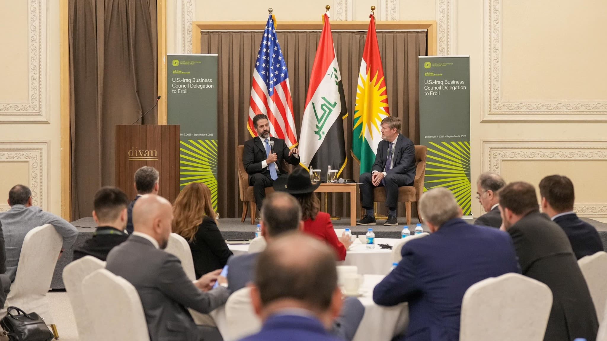 قوباد تاڵەبانی: پەیوەندیی بازرگانی نێوان کوردستان و ئەمریکا یارمەتیدەر دەبێت لە گەیشتن بە ئامانجەکان