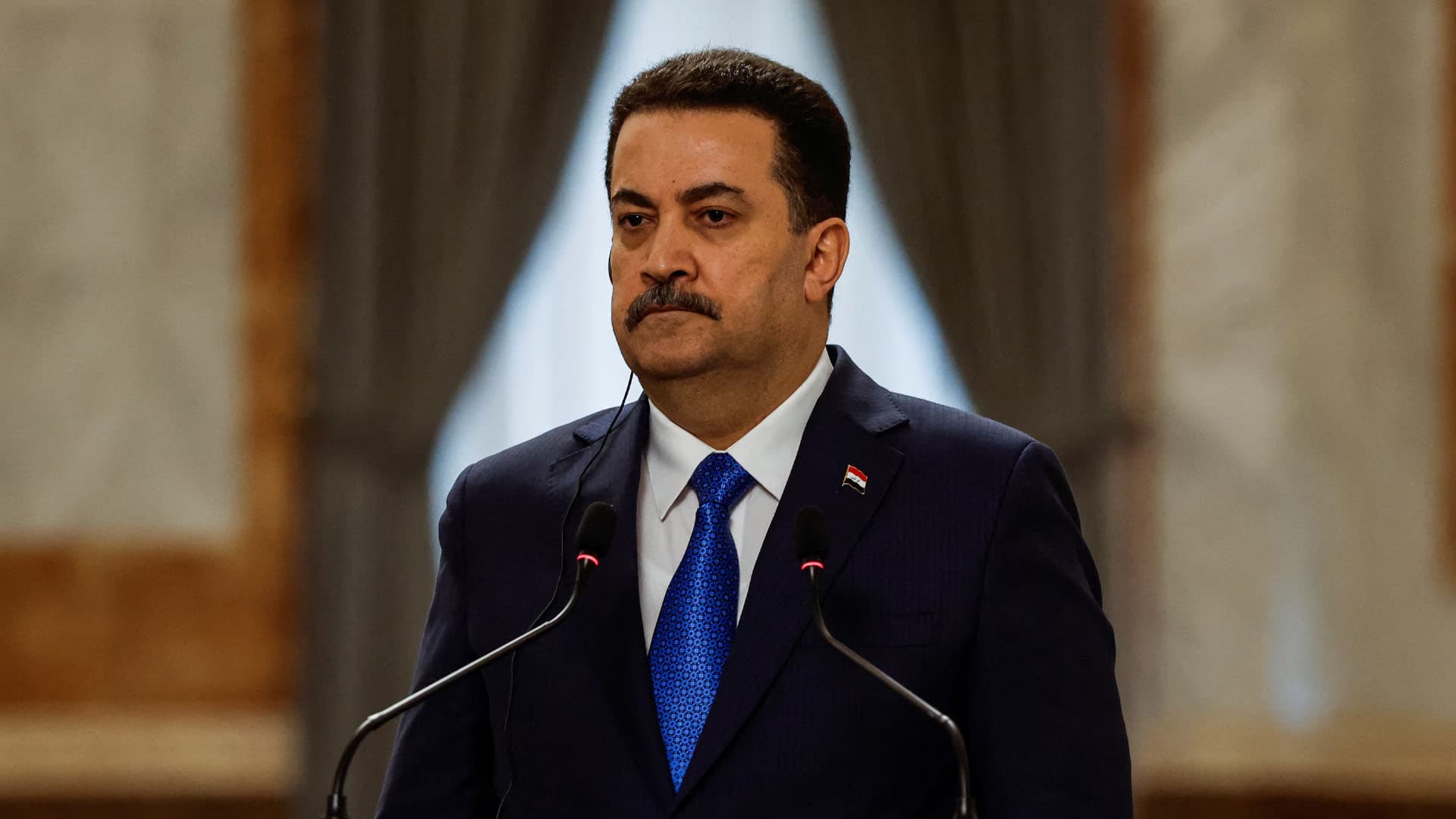 سوودانی: کارنامەی حکومەت ڕێگە بەهەڵگرتنی چەک لە دەرەوەی دەسەڵاتی دەوڵەت نادات