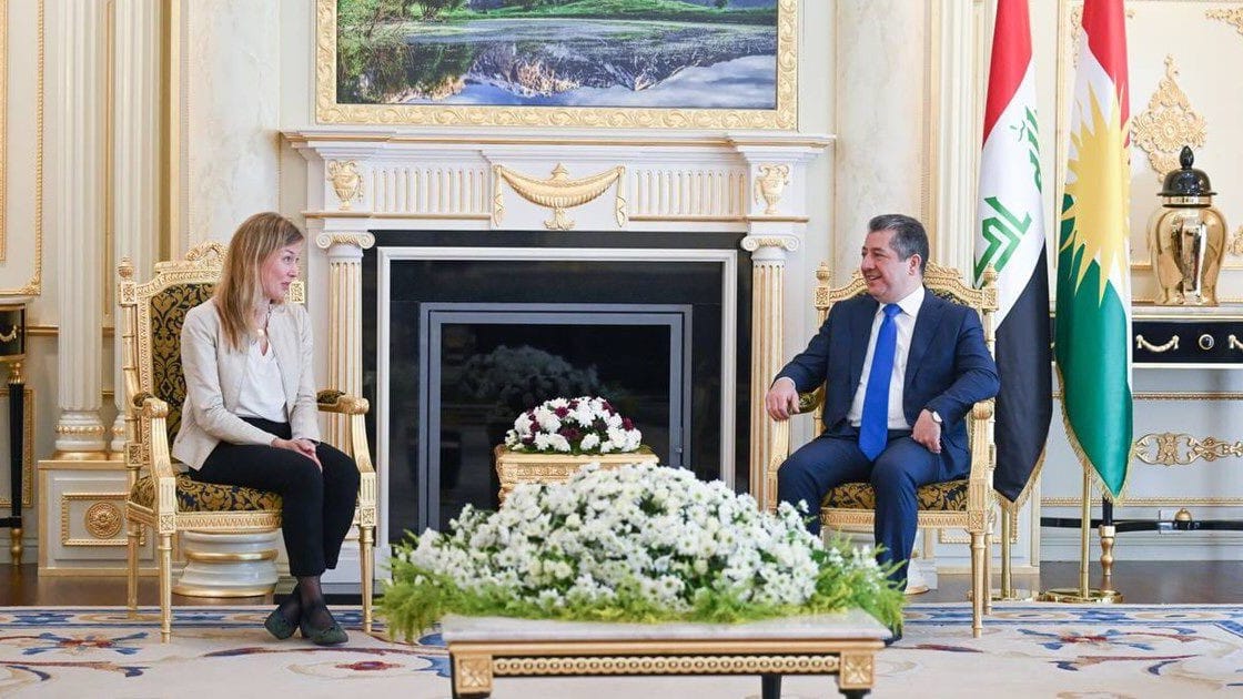 سەرۆکوەزیران بارزانی و شاندێکی ئەڵمانیا کۆبوونەوە