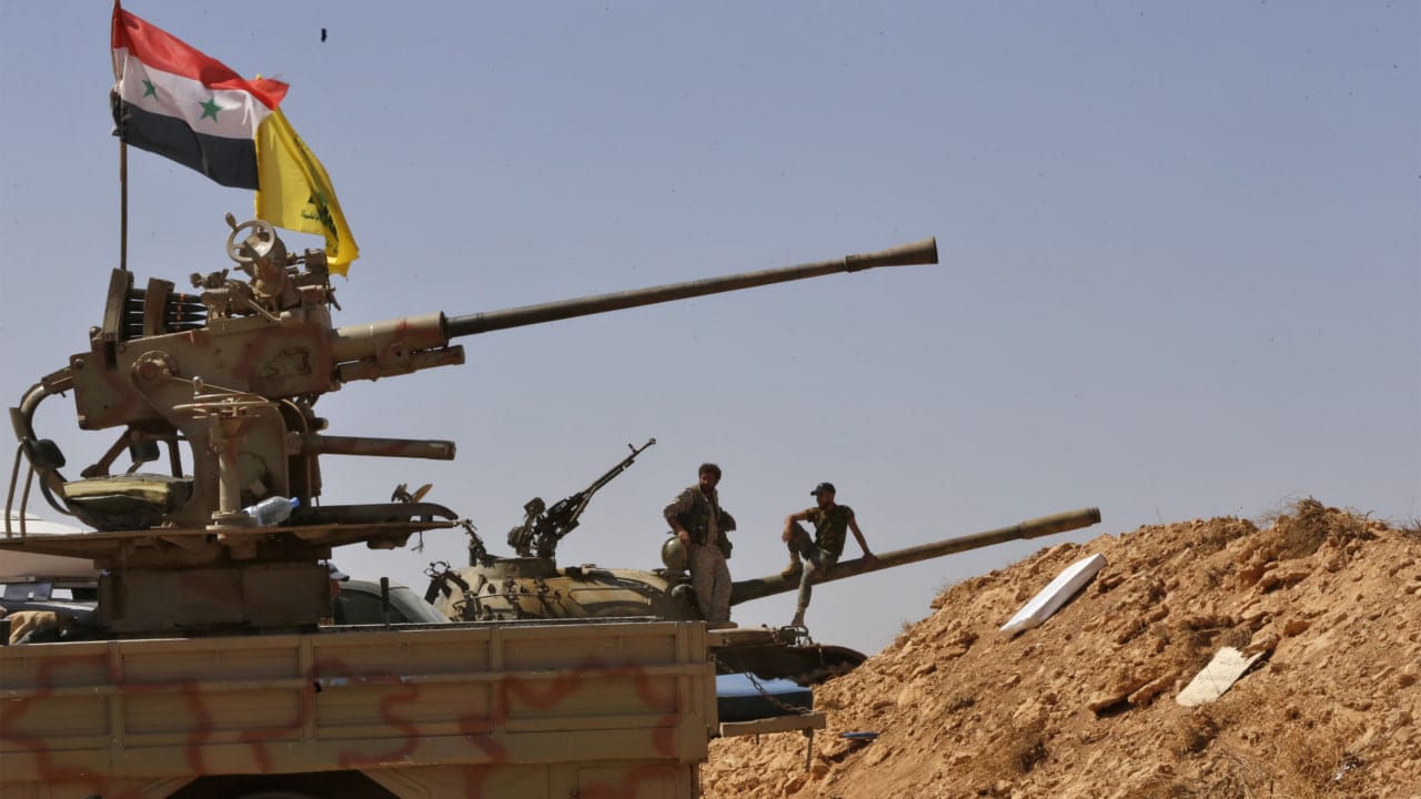 حیزبوڵڵا چەکدارەکانی لە چەند ناوچەیەکی سووریا دەکشێنێتەوە