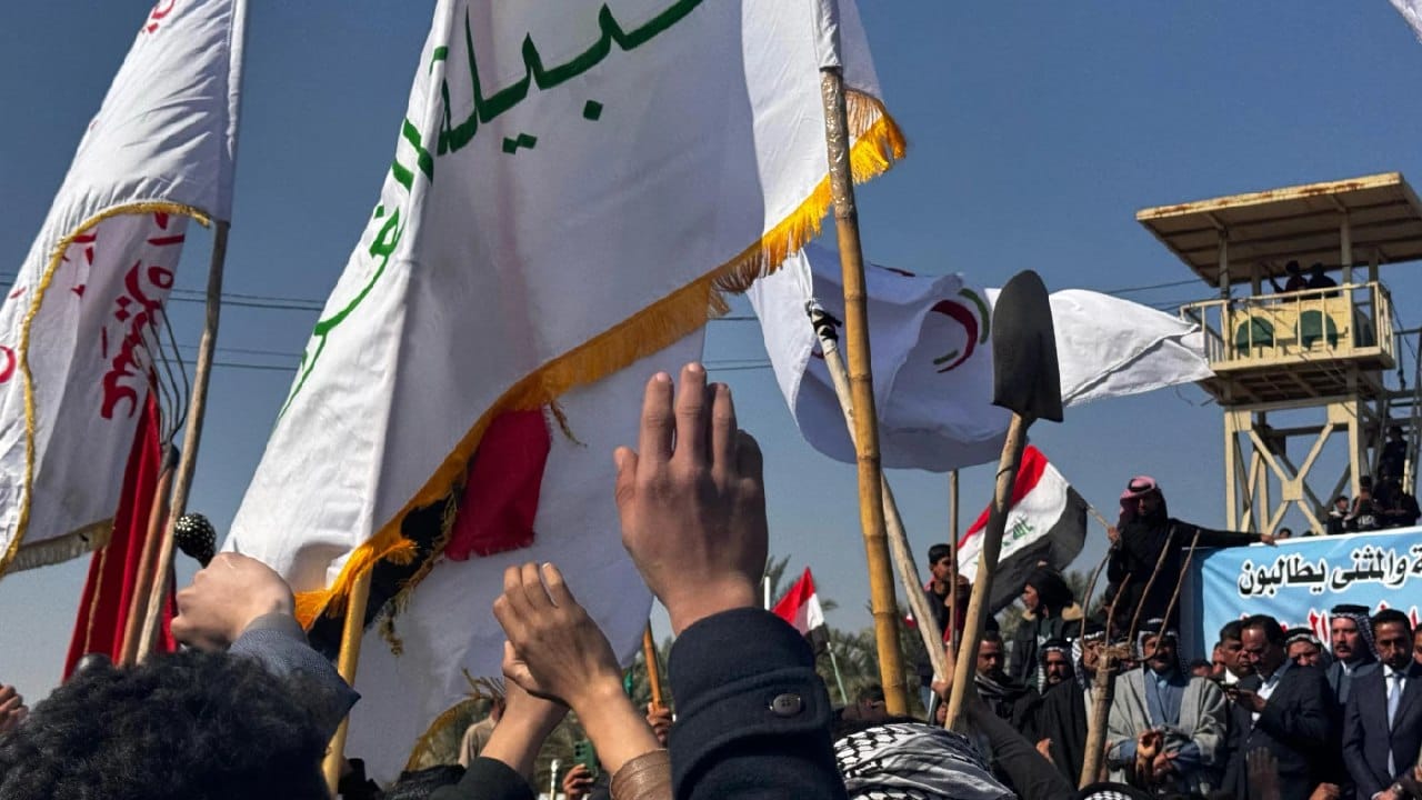 جووتیارانی سێ پارێزگای عێراق خۆپیشاندان دەکەن