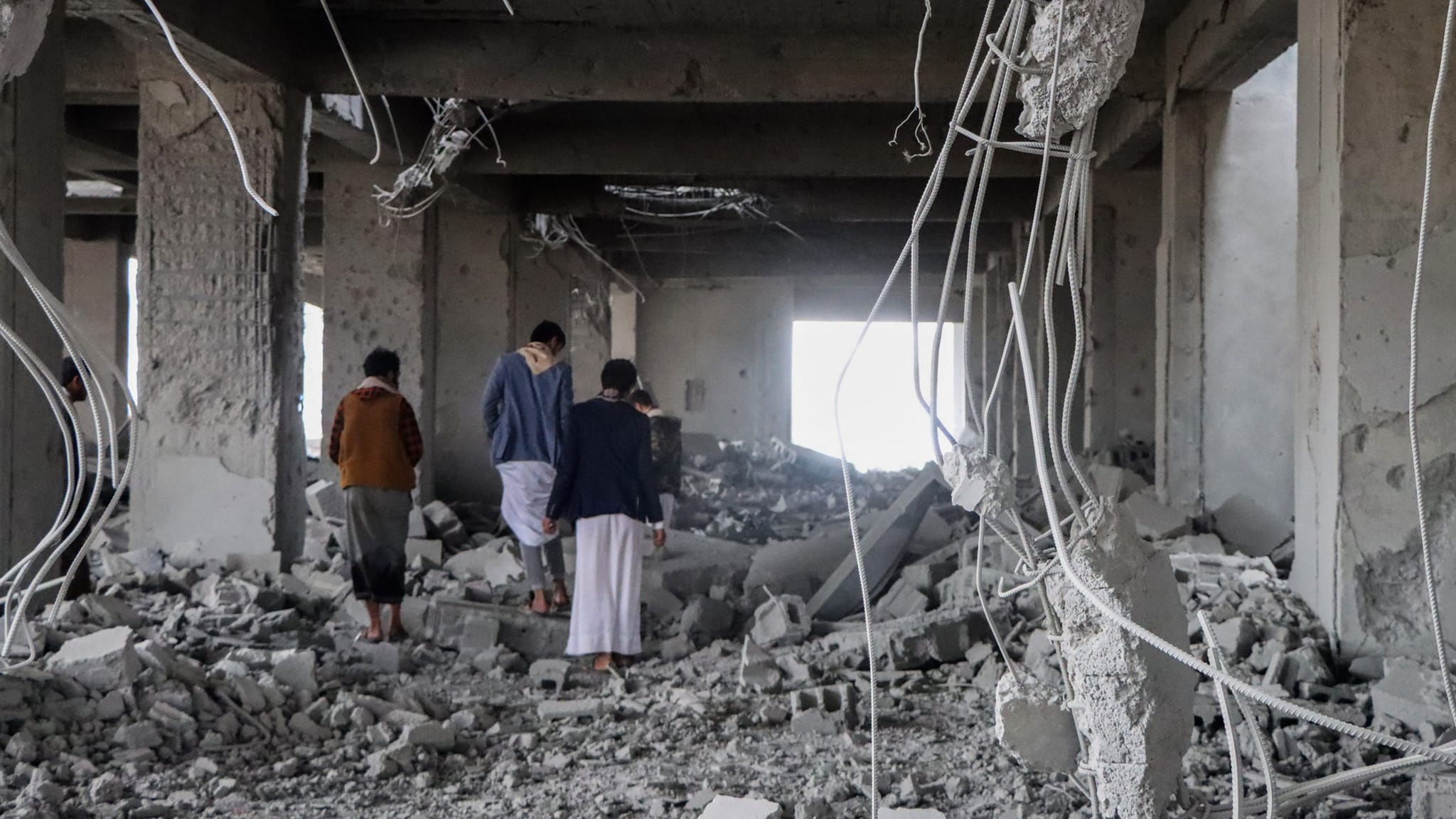 هێرشەکانی ئەمریکا بۆ سەر حووسییەکان بەردەوامن