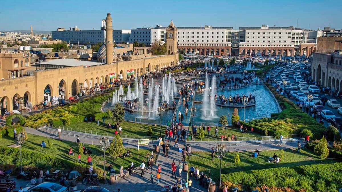 سەدان گەشتیاری بیانی بۆ بەسەربردنی پشووی جەژن هاتوونەتە هەولێر