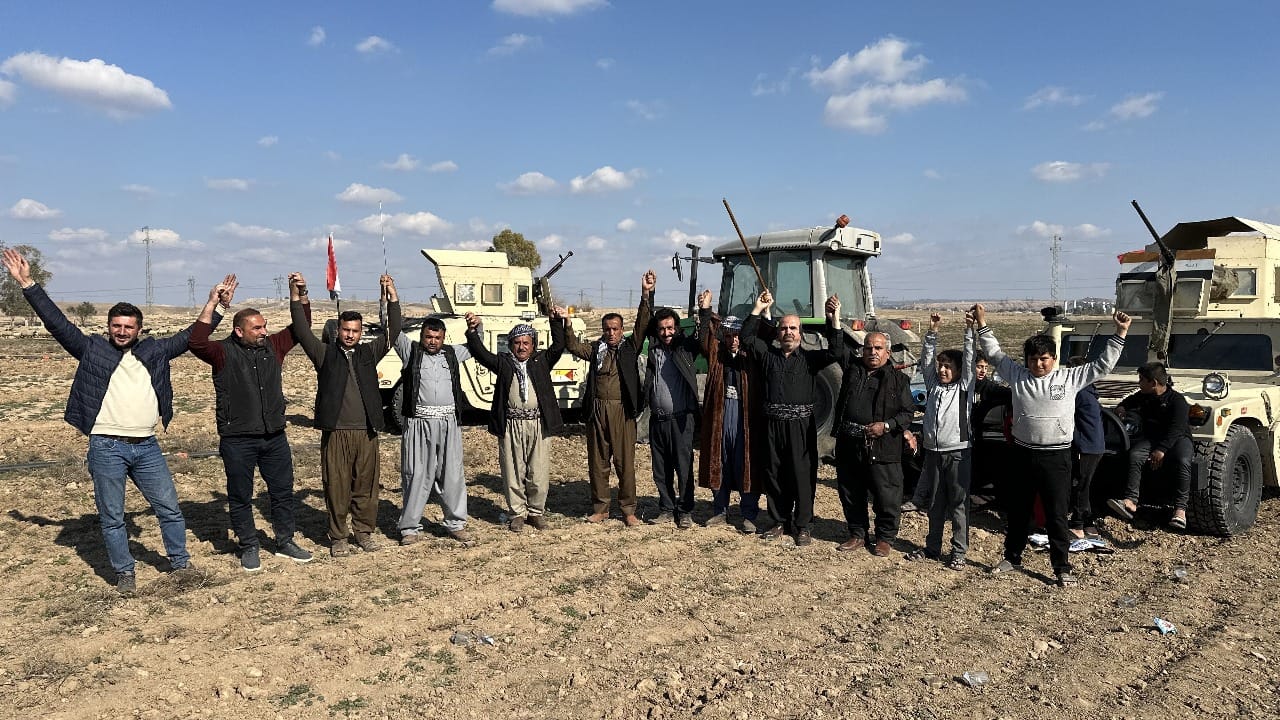 هەفتەی داهاتوو ڕێگە بە جووتیارانی کەرکووک دەدرێت زەوییەکانیان بکێڵن