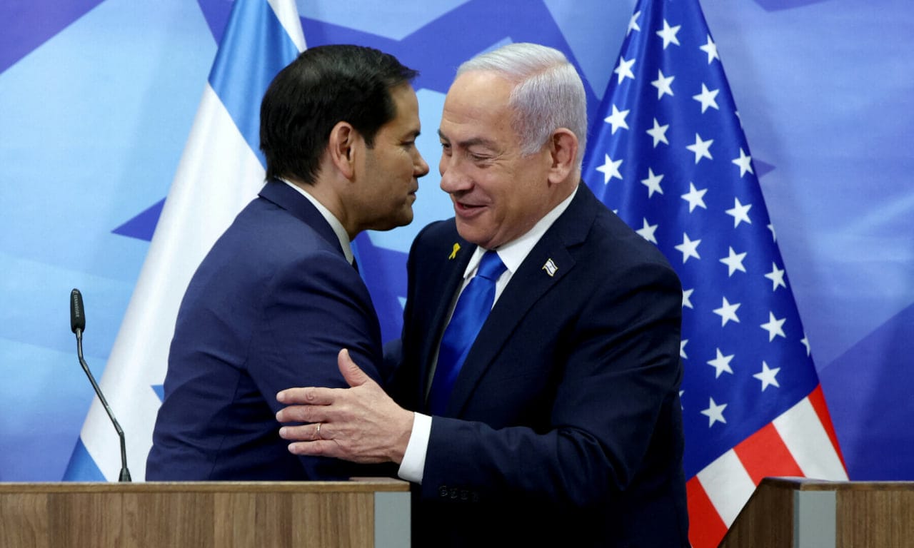 ڕۆبیۆ و نەتانیاهۆ بە تەلەفۆن سەپاندنی پێناسی گومرگی بەسەر ئیسرائیل تاوتوێ دەکەن