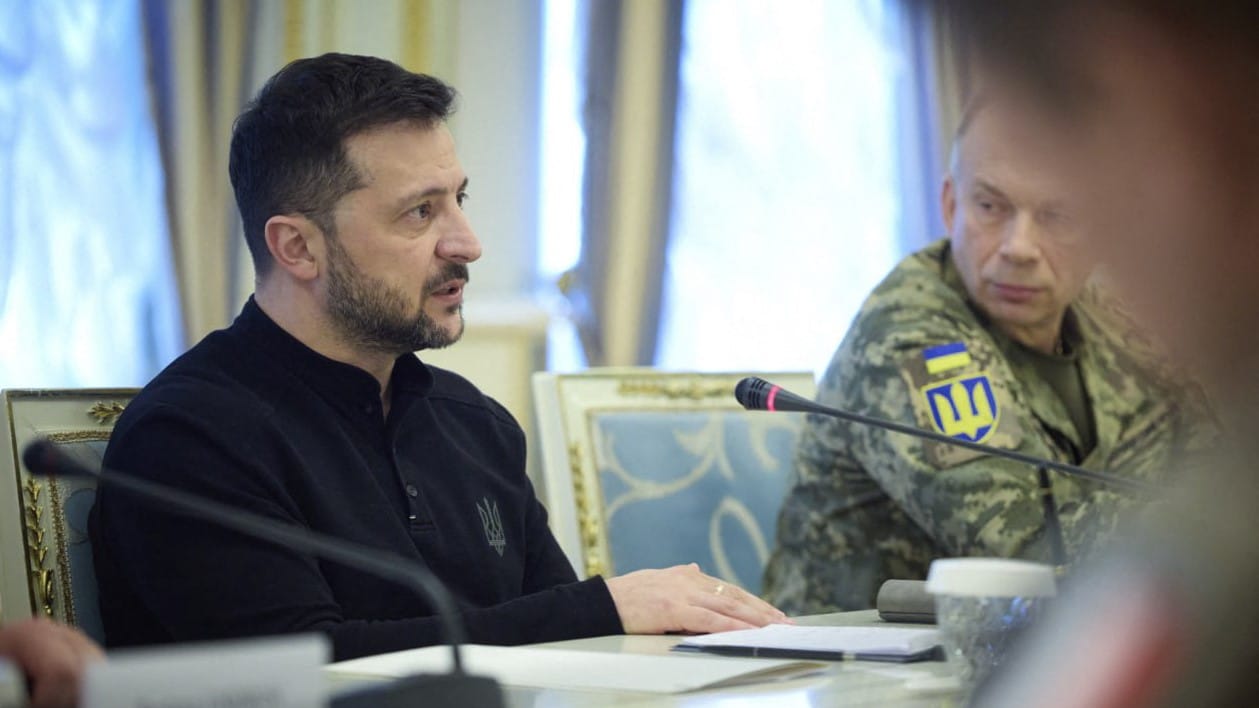 زێلێنسکی: پێشوازی لە جێگیرکردنی هێزەکانی ئەوروپا لە ئۆکراینا دەکەین