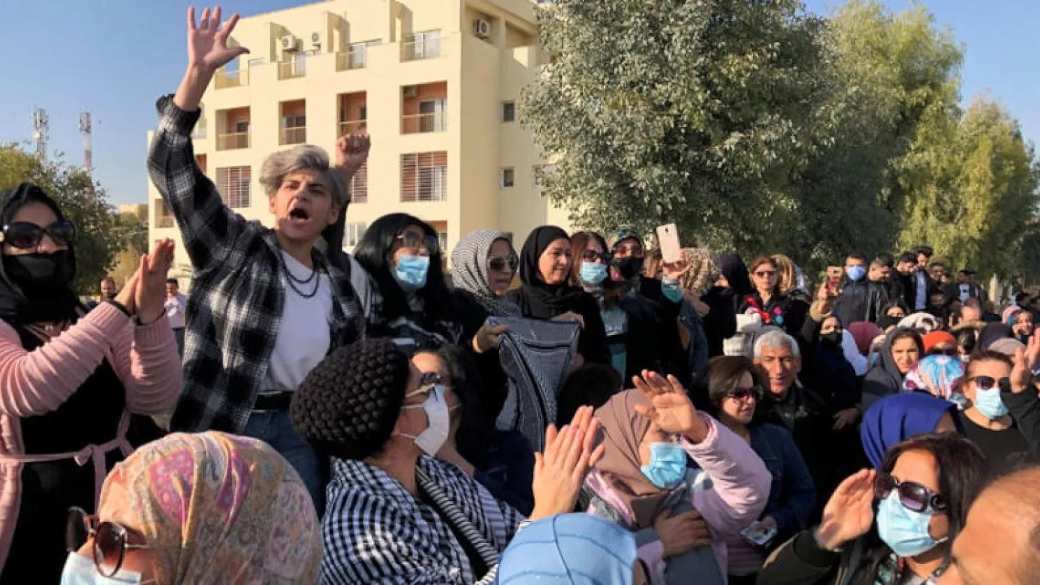 ناڕەزایی مامۆستایان پەرلەمانی عێراق کۆدەکاتەوە