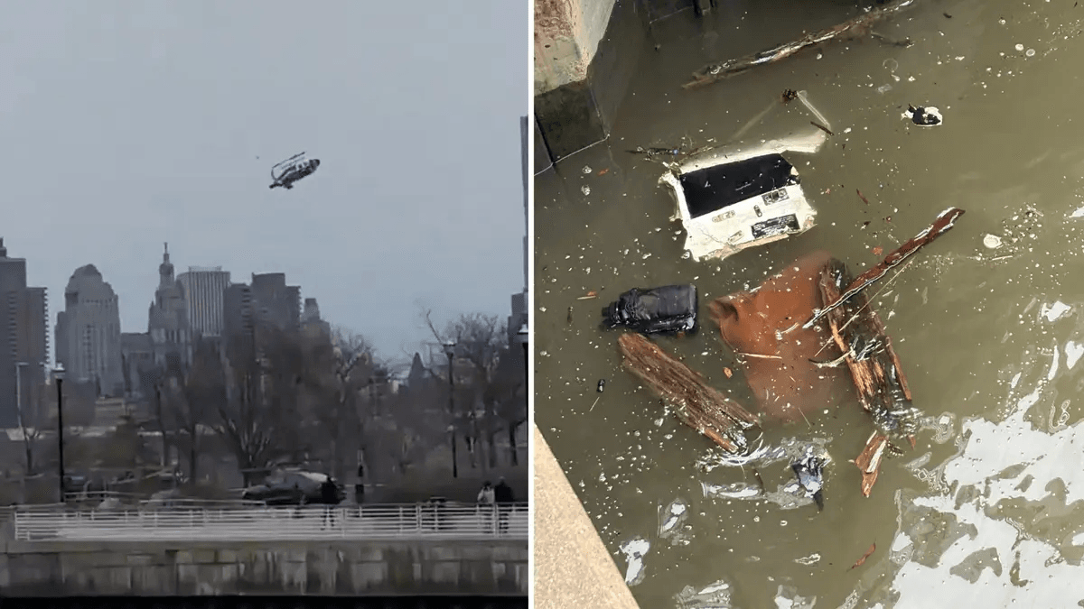 بەهۆی کەوتنە خوارەوەی هێلیکۆپتەرێک لە ئەمریکا شەش کەس گیان لەدەست دەدەن