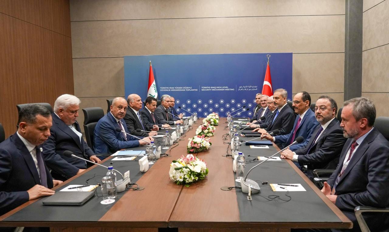 عێراق و تورکیا جەخت لەسەر گرنگی جێبەجێکردنی بانگەوازەکەی عەبدوڵڵا ئۆجالان دەکەنەوە