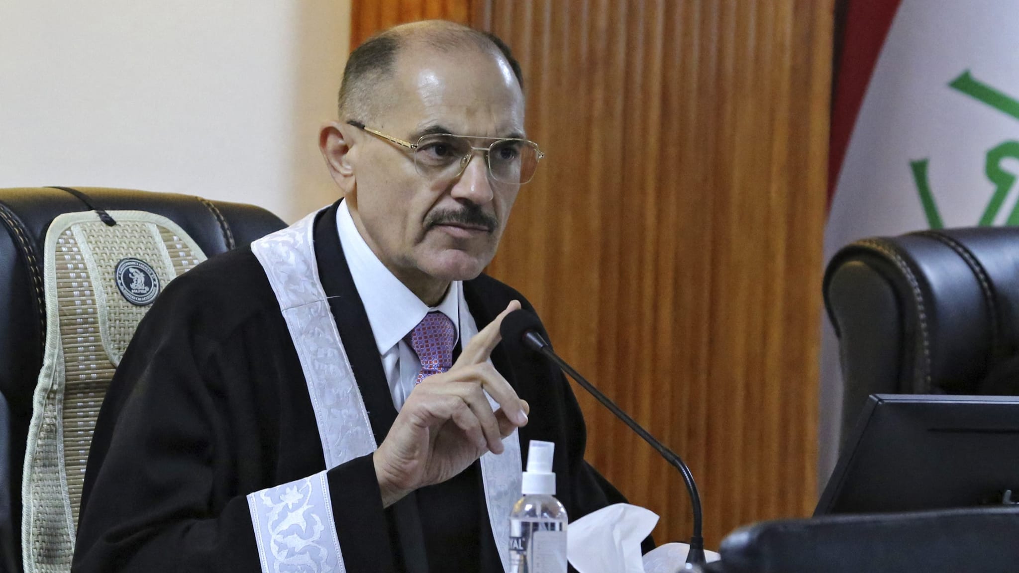 کوردێک سکاڵا لەسەر سەرۆکی دادگای فیدڕاڵی تۆماردەکات