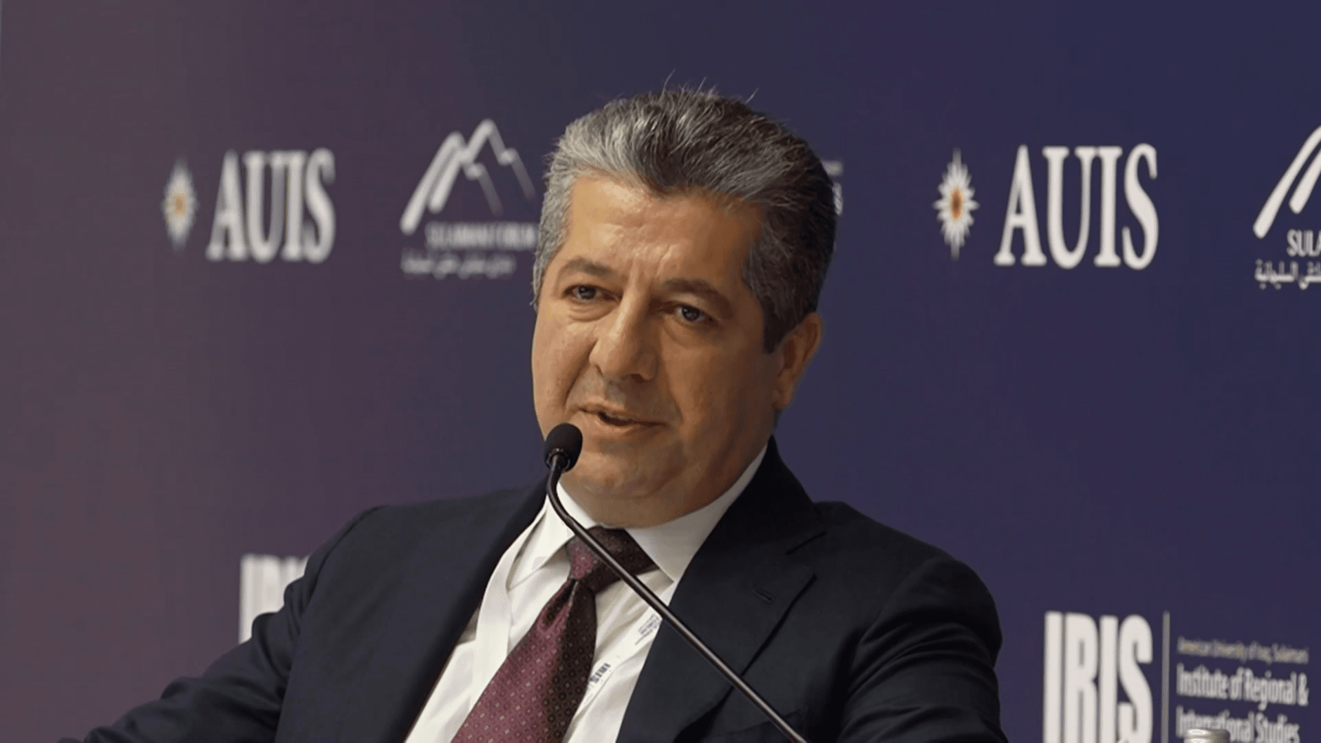 مەسرور بارزانی: نابێت هەرێمی کوردستان ببێتە بەشێک لە ململانێکانی ناوچەکە