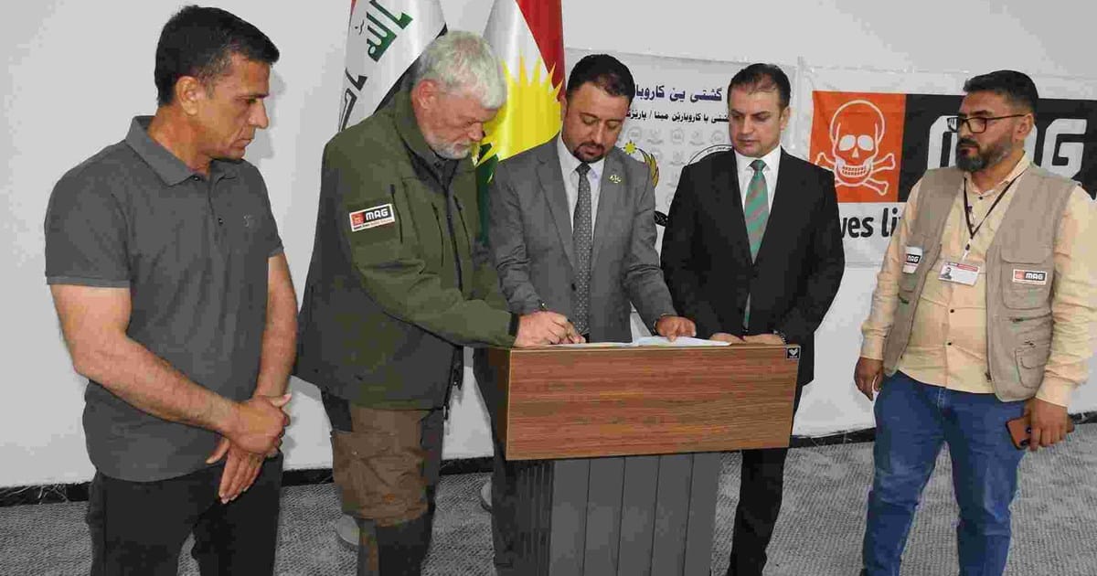 دوو كێڵگه‌ى مين دواى پاككردنه‌وه‌يان ڕاده‌ستى خاوه‌نه‌كانيان دەكرێنەوە