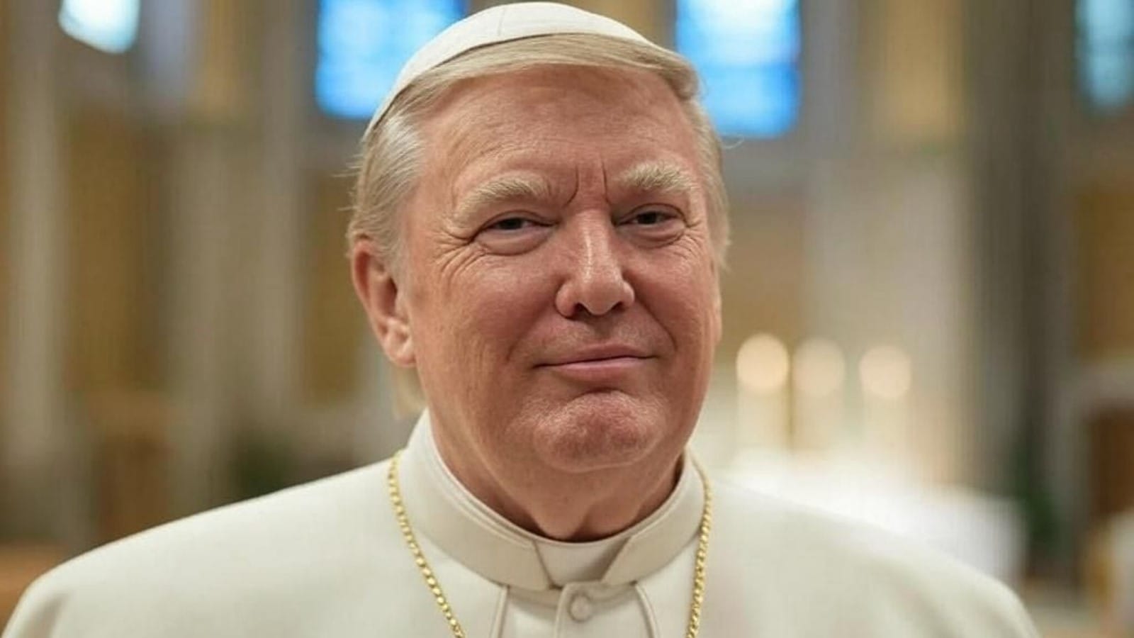 ترەمپ: حەز دەکەم ببمە پاپای ڤاتیکان