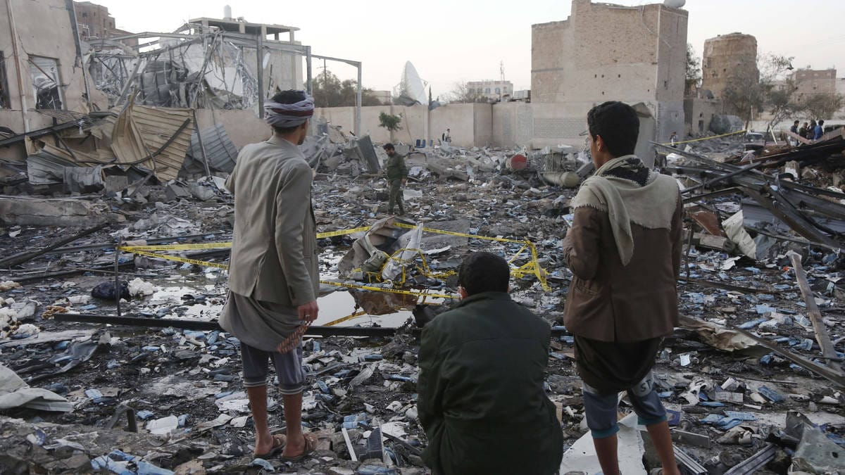 بەریتانیا بە هاوکاریی ئەمریکا هێرشی ئاسمانی دەکاتە سەر حووسییەکان