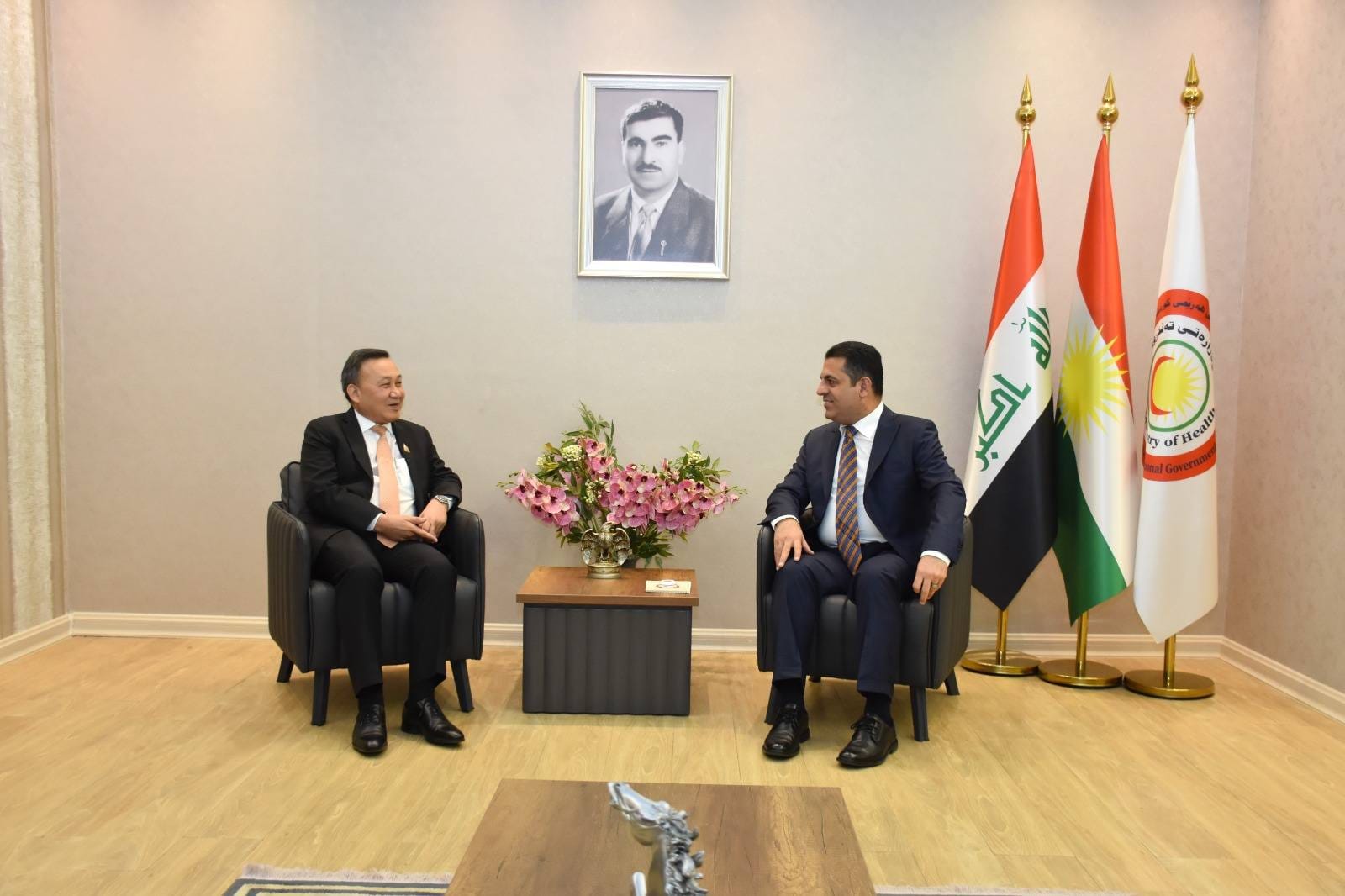 هەرێمی كوردستان و تایلەند پەیوەندییەكانیان لە كەرتی تەندروستی بەهێز دەكەن