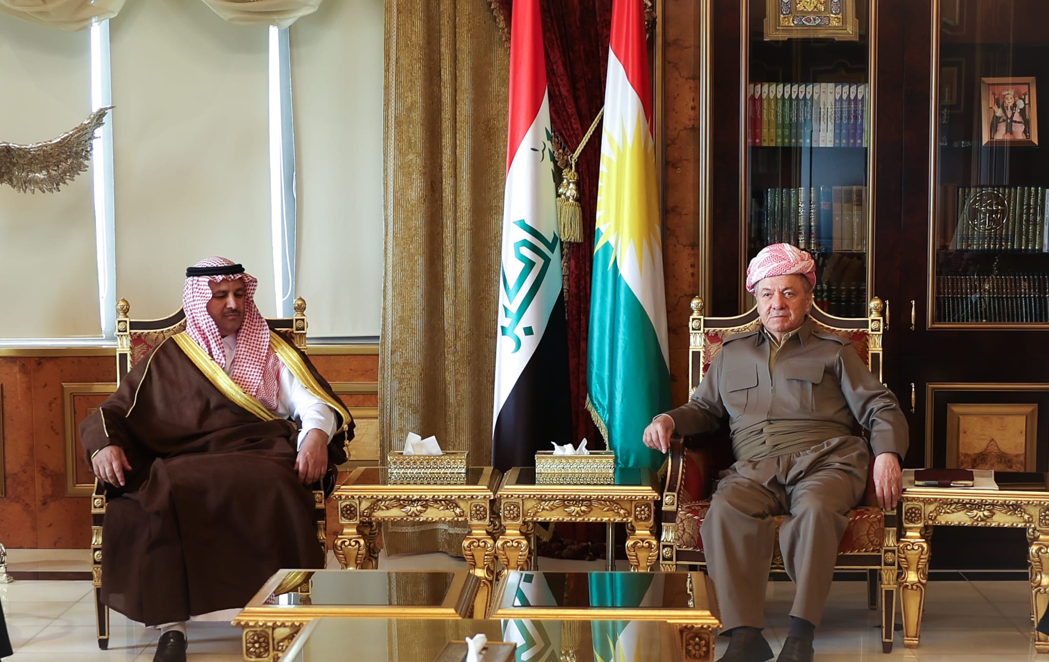 عەشیرەتی ئەلبغزات سوپاسی سەرۆک بارزانی دەکەن بۆ قووڵكردنەوەی ڕۆحی برایەتیی نێوان پێكهاتەكان