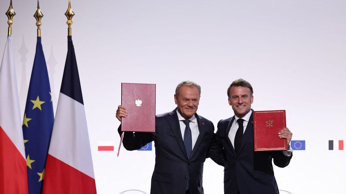 فەرەنسا و پۆڵەندا ڕێککەوتنی بەرگری هاوبەش واژۆ دەکەن