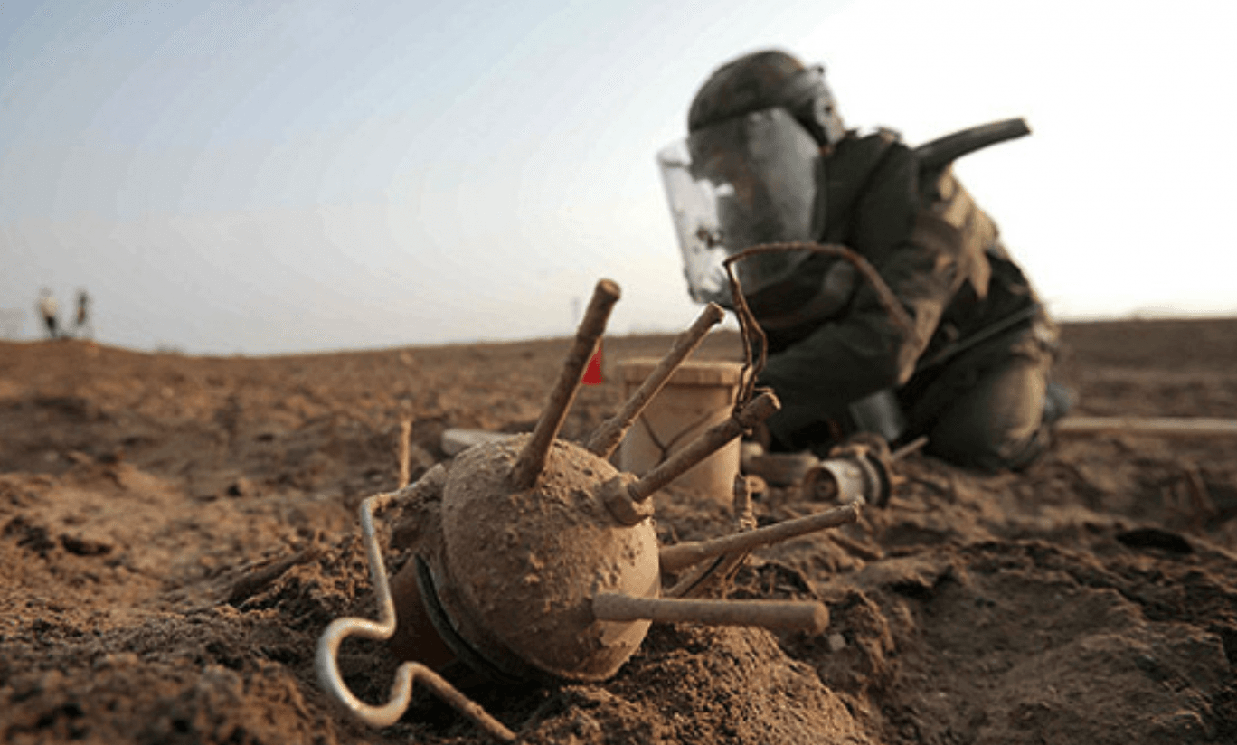 دەزگای مین دەڤەری باڵەکایەتی لە دەنگێکی گەورە ئاگادار دەکاتەوە