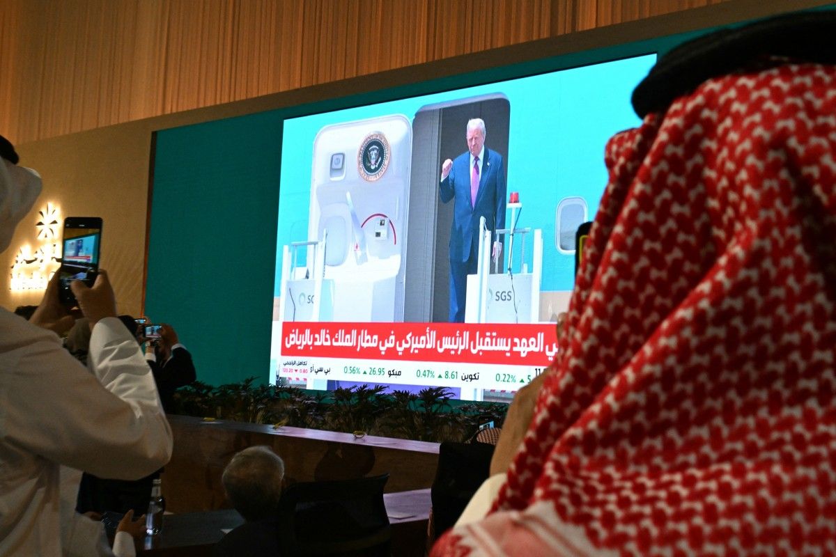 دۆناڵد ترەمپ گەیشتە سعودییە