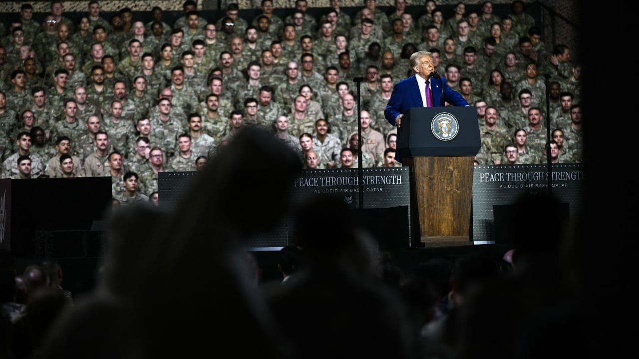 ترەمپ وردەکاریی گەشتە نهێنییەکەی بۆ عێراق باس دەکات .. "ژیانم لە مەترسیی دابوو"