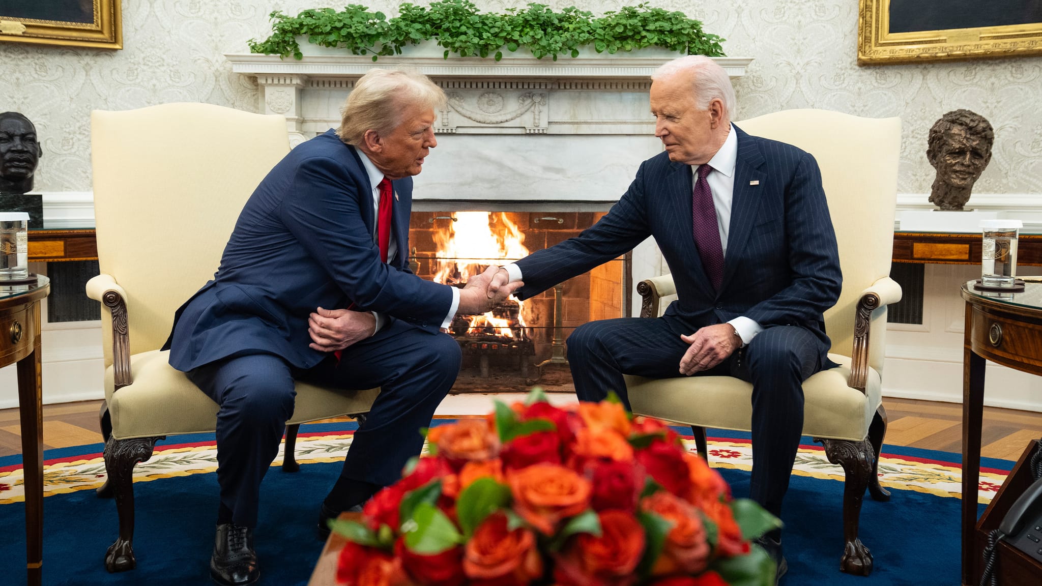 ترەمپ هیوای چاکبوونەوە بۆ بایدن دەخوازێت