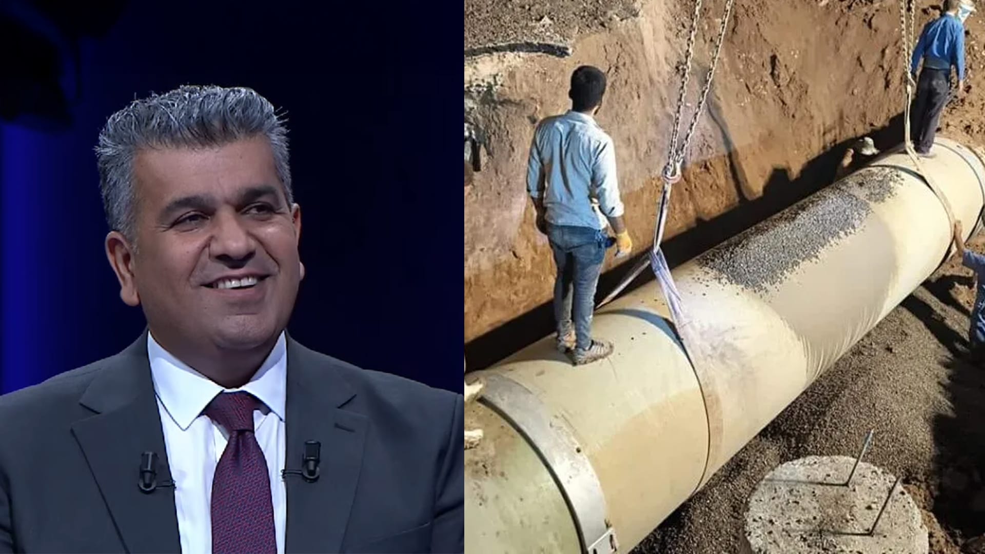 بۆری ئاوی ئیفراز سێی هەولێر بۆچی شکا؟ لە 24 کاتژمێری داهاتوودا چاک دەکرێتەوە