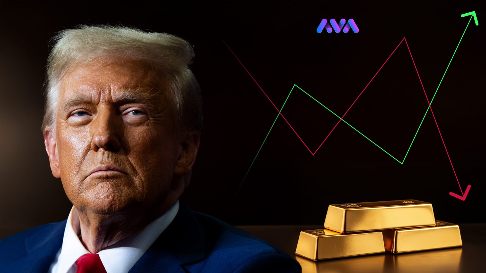 لێدوانێکی ترەمپ ئاراستەی بازاڕ و نرخی زێڕ دەگۆڕێت