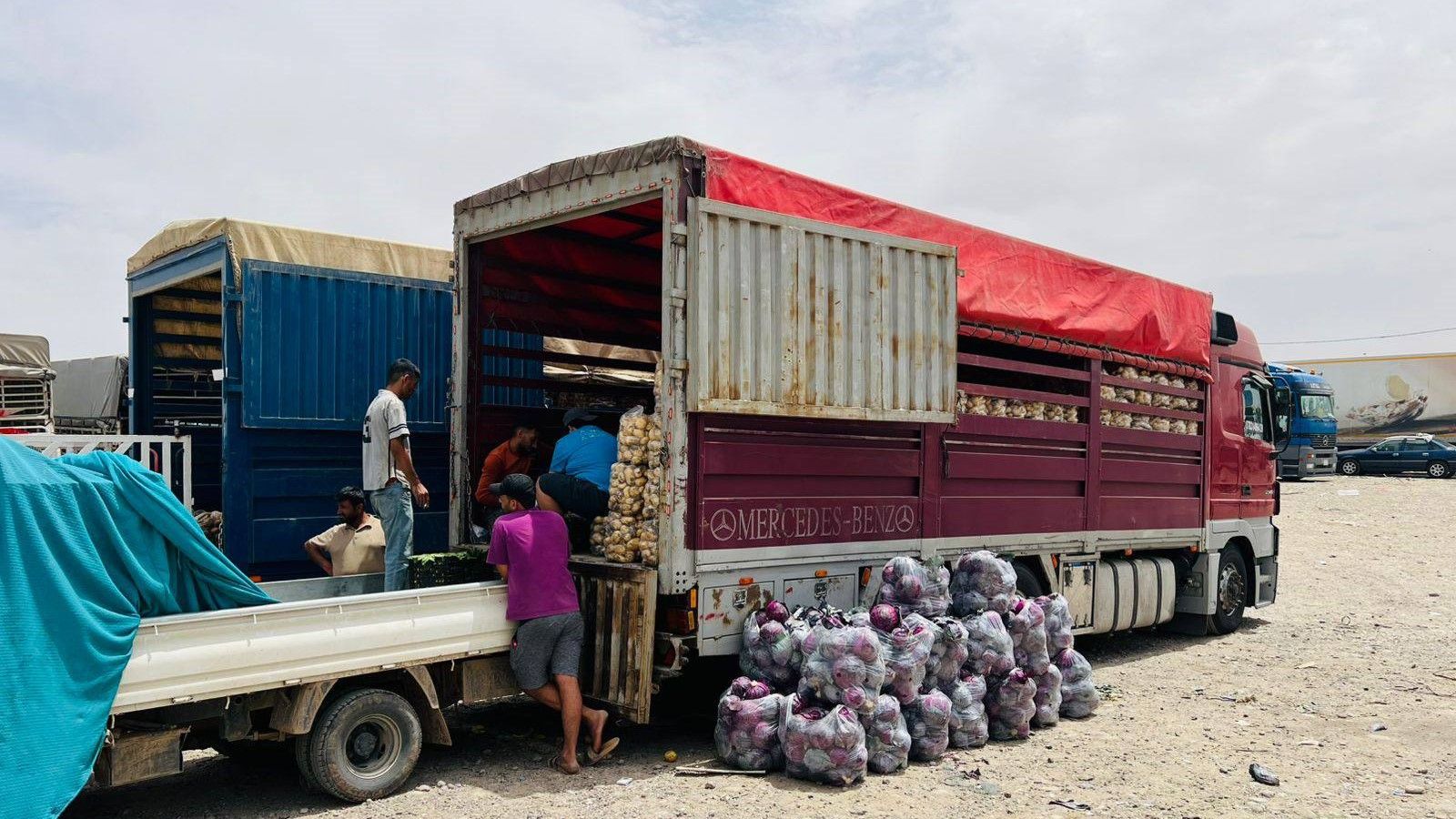 ڕۆژانە 150 بارهەڵگر سەوزە و میوە لە هەولێرەوە هەناردە دەکرێت