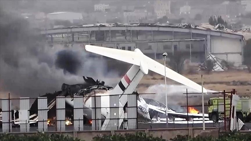 ئیسرائیل فڕۆکەخانەی سەنعای کردە ئامانج