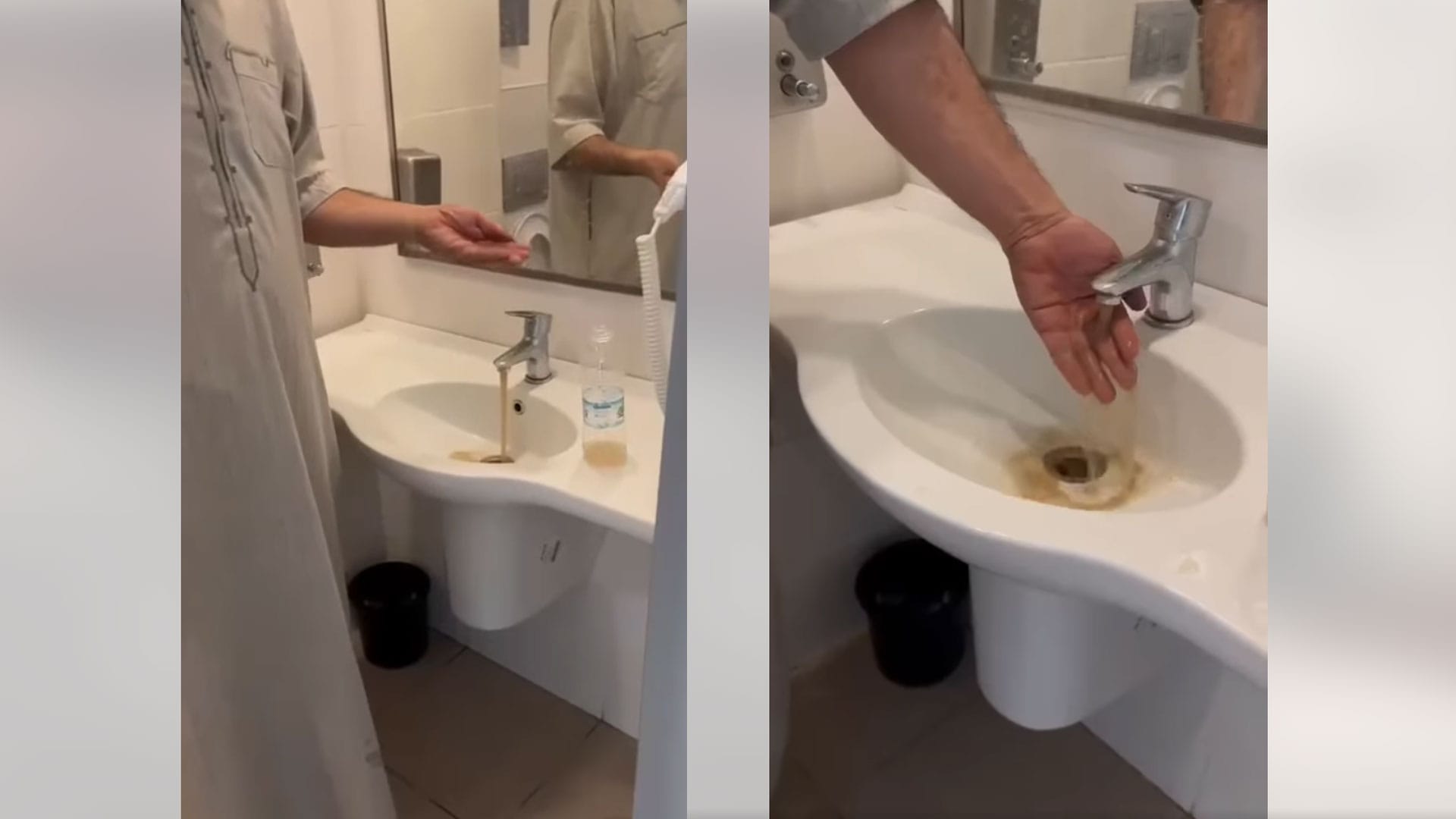 لە نەخۆشخانەیەکی بەسڕه قوڕاو جێگەی ئاوی خاوێن دەگرێتەوە