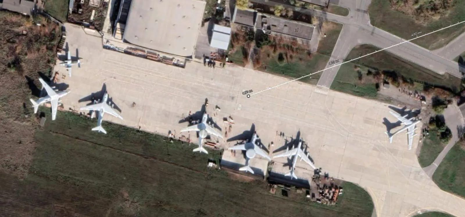 ئۆکراینا جارێکی دیکە بنکە ئاسمانییەکانی ڕووسیا بەئامانج دەگرێت