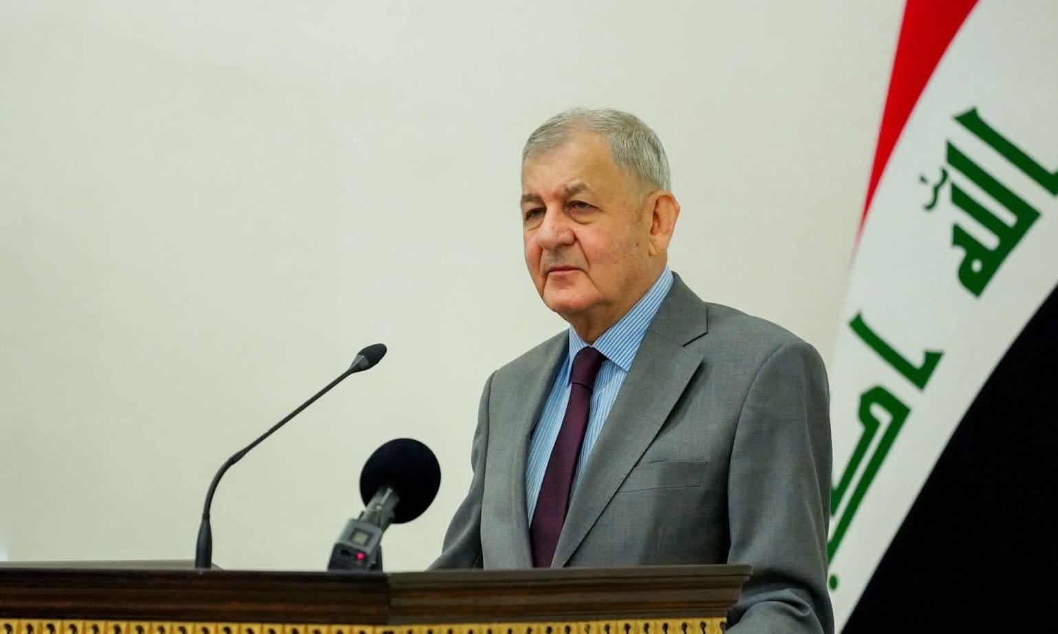 سەرۆککۆماری عێراق: بەهۆی گۆڕانی ئاو و هەواوە ئاوی دیجلە و فوڕات دابەزیوە