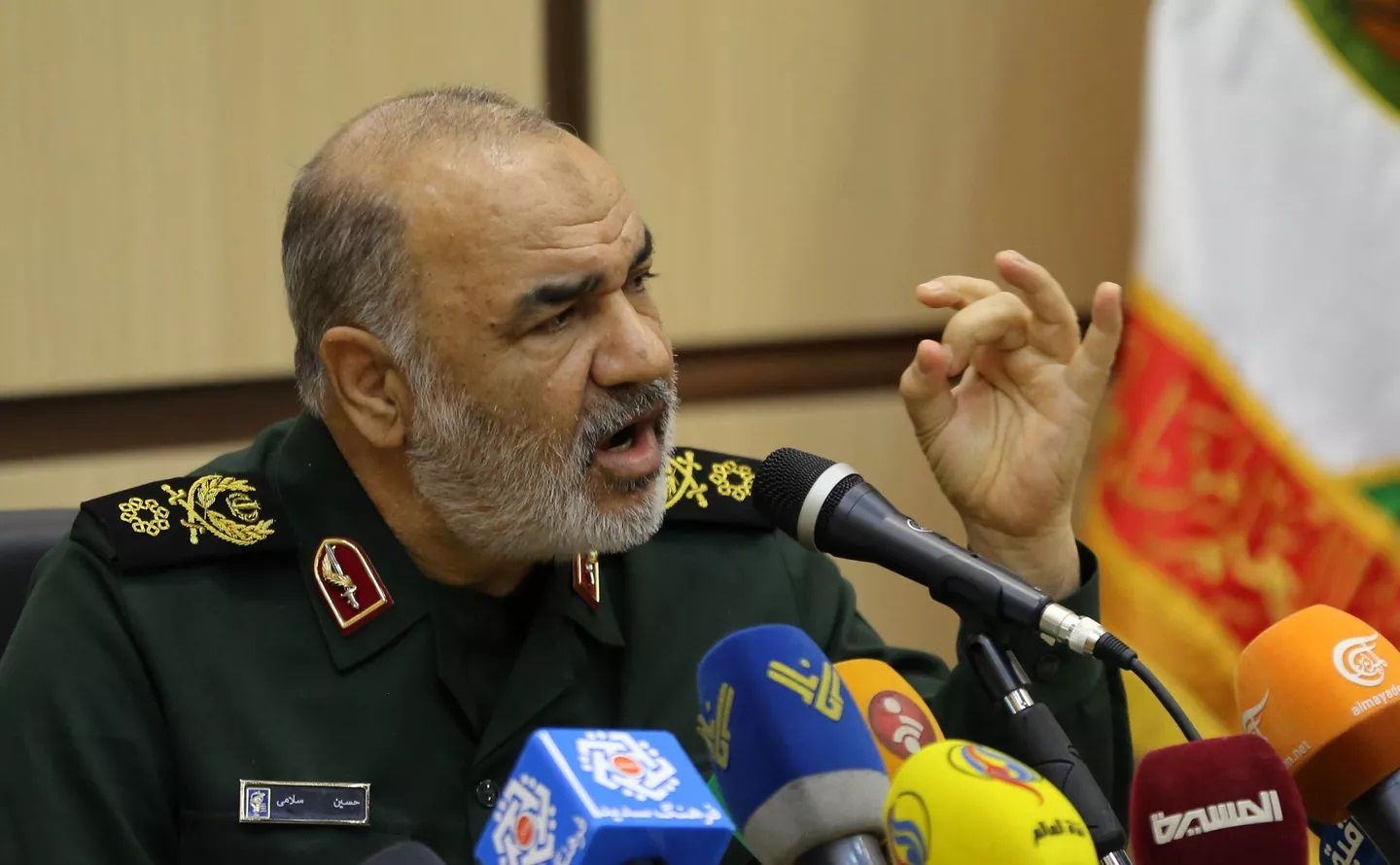 سوپای پاسداران: دوژمنایەتیمان لەگەڵ ئیسرائیل کۆتایی نایەت
